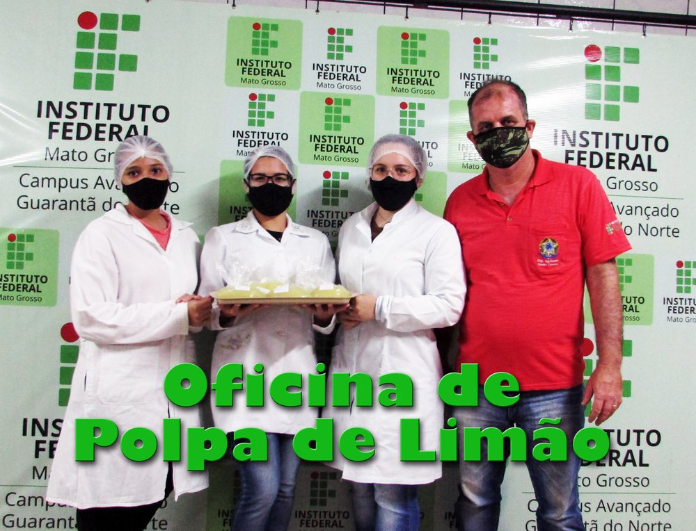 Oficina de polpa de lim&atilde;o