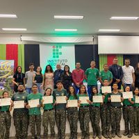 Foto cerimônia de certificação 