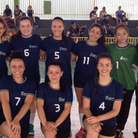 Handebol feminino do IFMT representado pelo Campus Tangará da Serra
