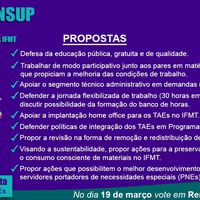 Renato - Técnico-administrativo - Candidato ao Consup 2020