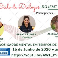 IV Ciclo de Diálogos do IFMT Cáceres: Saúde Mental em tempos de pandemia